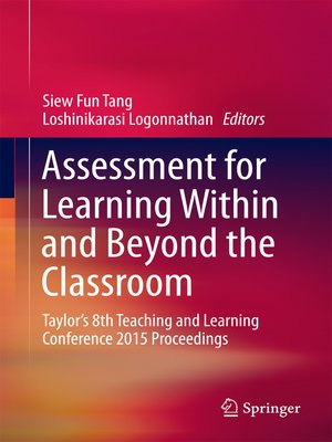 cover image of Assessment for Learning Within and Beyond the Classroom